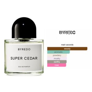 Byredo Super Cedar EDP Woody Floral Musk fragrance for women and men