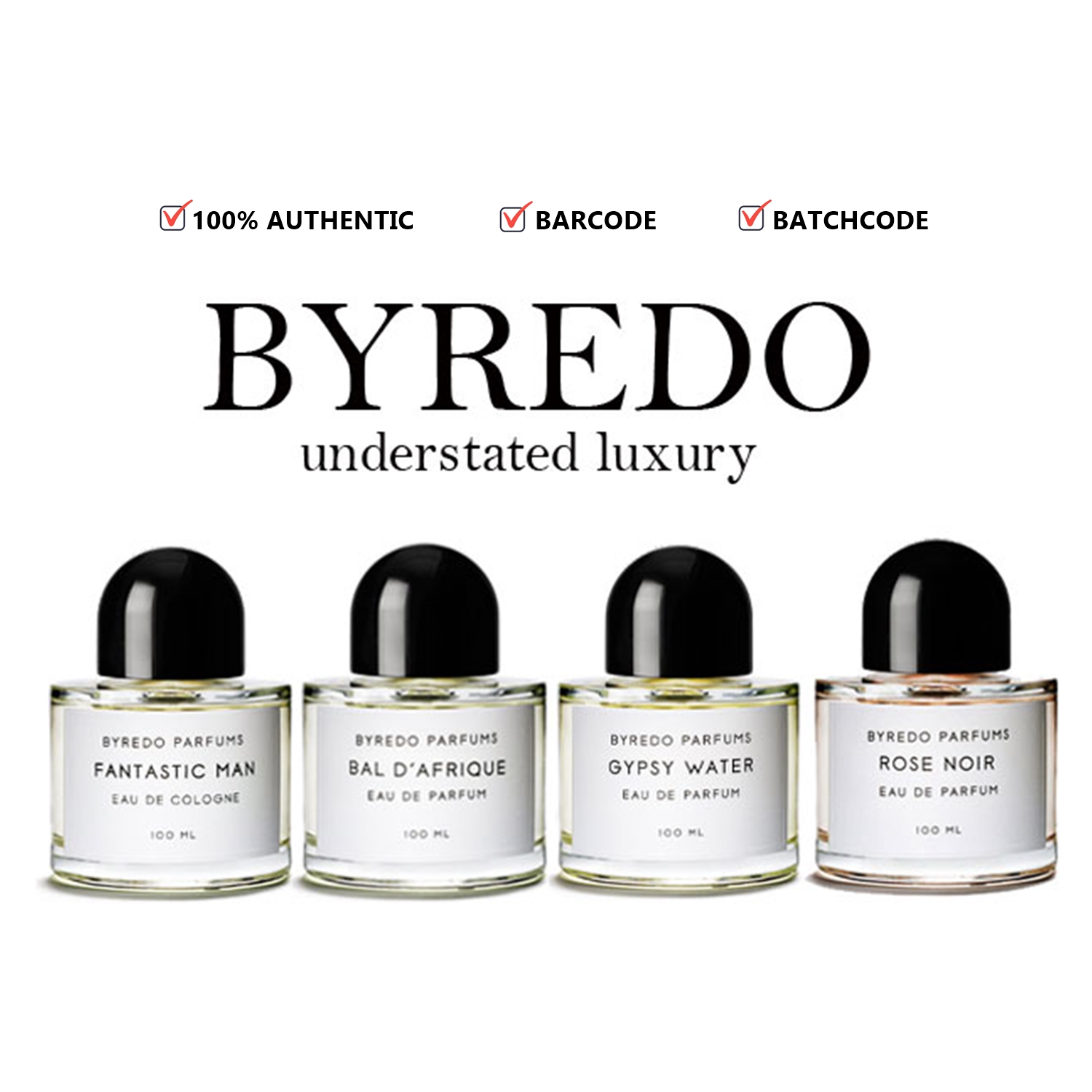 Byredo Gift Set 4x30ml for unisex - Indo Fragrance Official Store