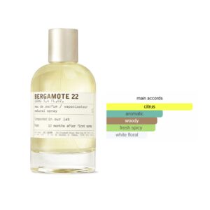 Le Labo Bergamote 22 Unisex EDP Woody Aromatic fragrance for women and men