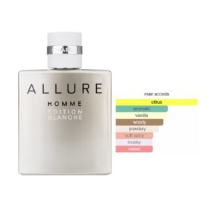 Chanel Allure Homme Edition Blanche EDT Amber Woody fragrance for men